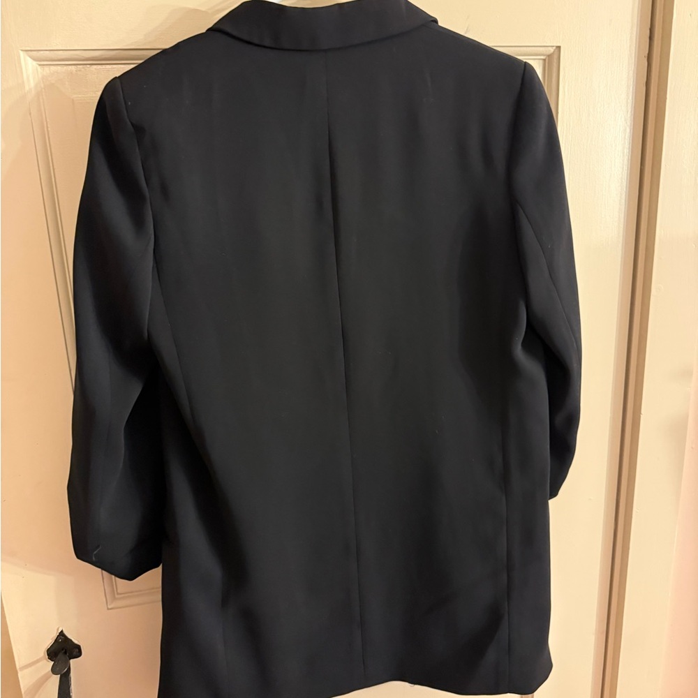 Zara Basic Black Jacket - image 4